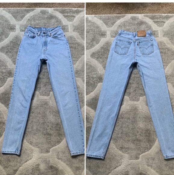 SOLD! SOLD! Levi's 512 Slim Fit Tapered Leg 7Jr.L - Picture 7 of 8